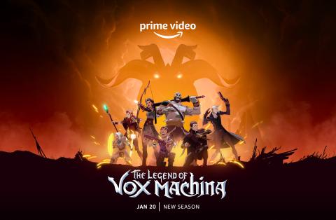Prime Video Lança Sequência de Abertura e Data de Lançamento de The  Legend of Vox Machina
