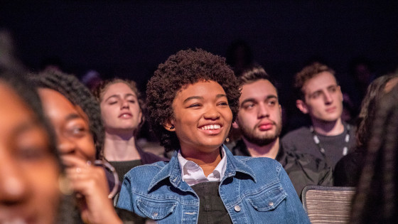 Students in the audience of TVfest event