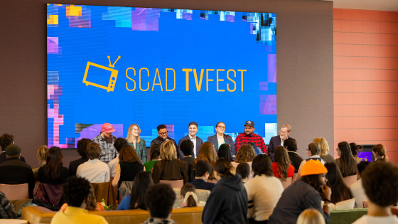 scad tvfest panelists on stage