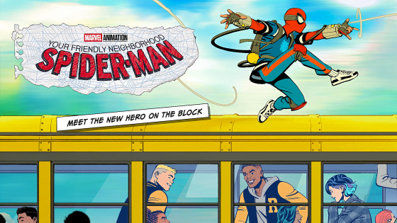 promo image for your friendly neighborhood spiderman