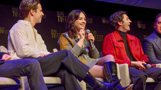panelists on stage at tvfest
